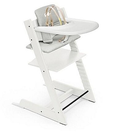 Image of Stokke Tripp Trapp® High Chair and Cushion with Stokke Tray