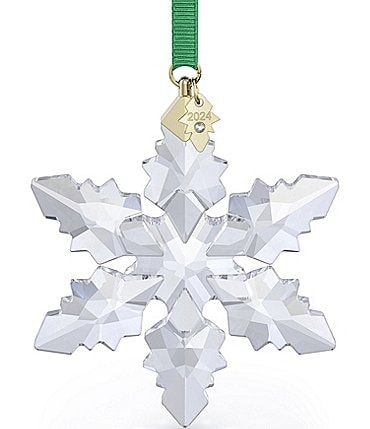 Image of Swarovski Crystal 2024 Annual Edition Snowflake Ornament