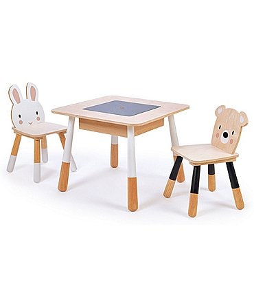 Image of Tender Leaf Toys Forest Table And Chairs Set
