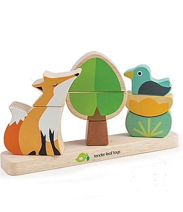 Image of Tender Leaf Toys Foxy Wooden Magnetic Stacker