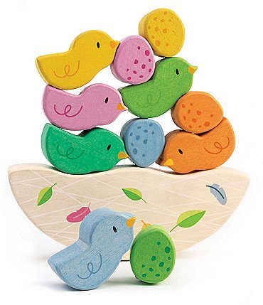 Image of Tender Leaf Toys Rocking Baby Birds Wooden Set