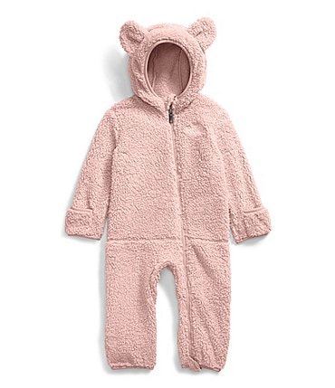 Image of The North Face Baby 3-24 Months Long Sleeve Hooded Bear Ears Campshire One-Piece Coverall