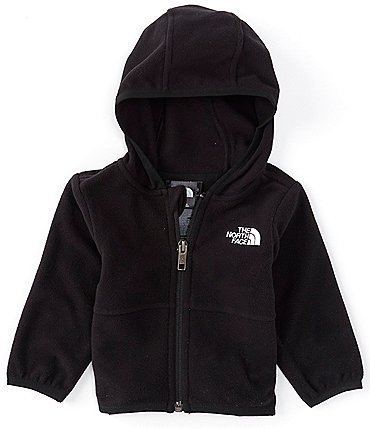 Image of The North Face Baby Newborn-24 Months Long Sleeve Heathered Glacier Full Zip Hooded Jacket