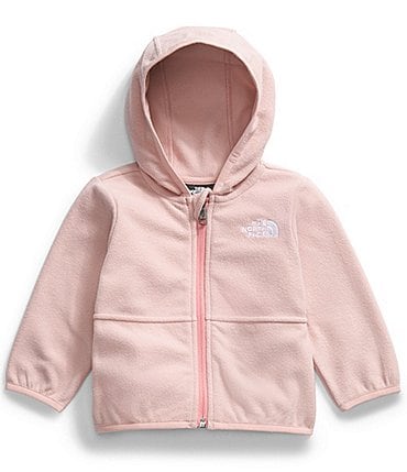 Image of The North Face Baby Girl 3-24 Months Long Sleeve Glacier Full-Zip Hoodie