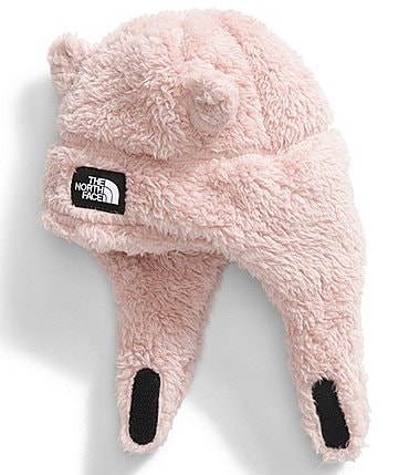 Image of The North Face Baby Girls 6-12 Months Bear Suave Oso Beanie Hat