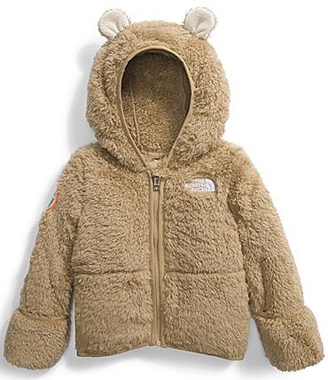 Image of The North Face Baby Newborn-24 Months Long Sleeve Baby Teddy Bear Full Zip Fleece Hoodie