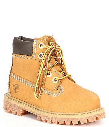 Image of Timberland Kids' 6" Premium Leather Cold Weather Combat Boots (Infant)