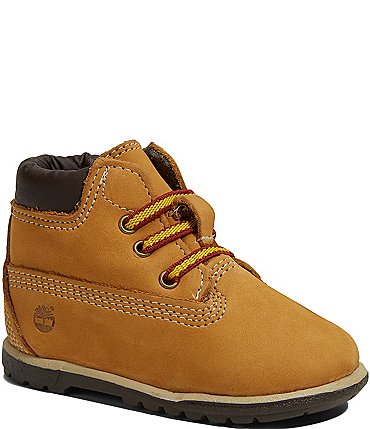 Image of Timberland Kids' Classic Nubuck Bootie Crib Shoes (Infant)