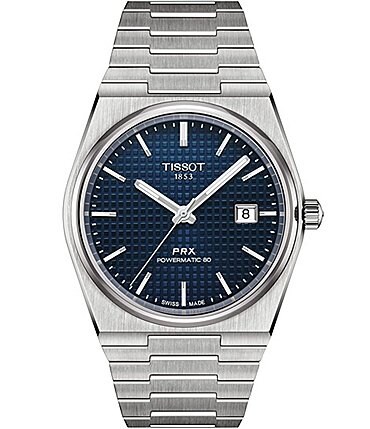 Image of Tissot Men's Prx Automatic Tonneau Bracelet Watch
