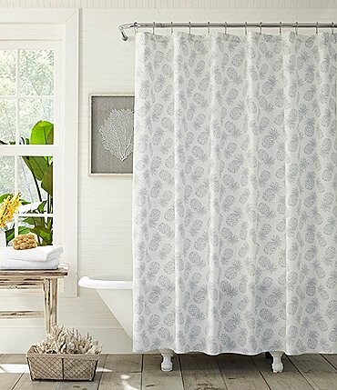 Image of Tommy Bahama Tossed Pineapple Shower Curtain