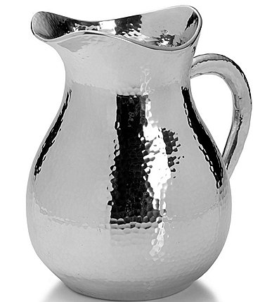 Image of Towle Silversmiths Hammered Pitcher