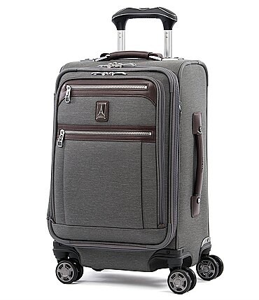 Image of Travelpro Platinum Elite 20" Expandable Business Plus Carry-On Spinner