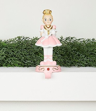 Image of Trimsetter Whimsy Wonderland Collection Ballerina Christmas Stocking Holder Decor