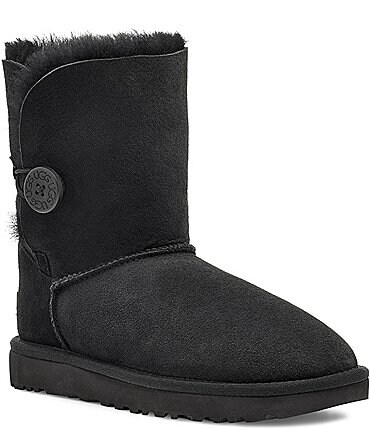 Image of UGG Bailey Button II Suede Water-Repellent Boots