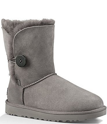 Image of UGG Bailey Button II Suede Water-Repellent Boots