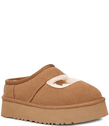 Image of UGG&reg; Bea Mary Jane Suede Family Matching Platform Clog Slippers