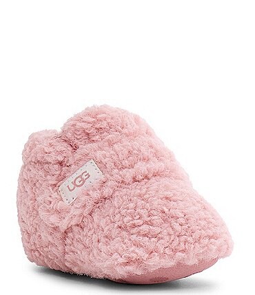 Image of UGG® Girls' Bixbee Curly Crib Shoes (Infant)