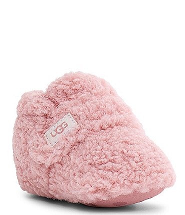 Image of UGG Kids' Bixbee Curly Fur Crib Shoes (Infant)