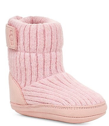 Image of UGG Kids' Skylar Rib Knit Bootie Crib Shoes (Infant)