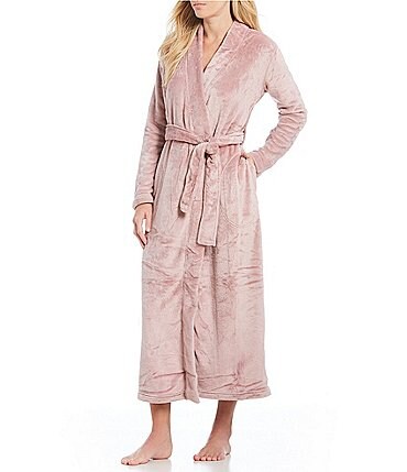 Image of UGG&reg; Marlow Long Sleeve Double Fleece Long Wrap Cozy Robe