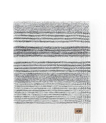 Image of UGG Michelle Stripe Chenille Throw