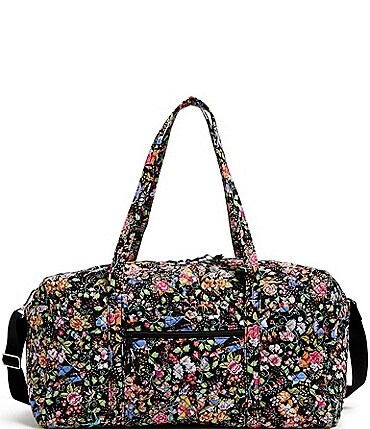 Image of Vera Bradley Classics on the Green Large Quilted Travel Duffle Bag