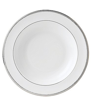 Image of Vera Wang by Wedgwood Grosgrain China Pasta Plate