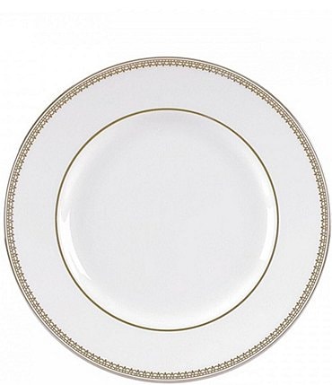 Image of Vera Wang by Wedgwood Vera Lace Gold China Bread and Butter Plate