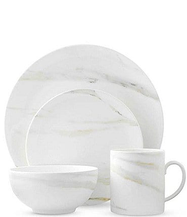 Image of Vera Wang by Wedgwood Vera Venato Imperial 4-Piece Place Setting