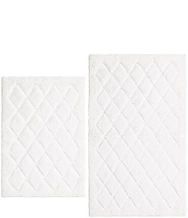 Image of Vera Wang Marquis Diamond Bath Rug 2-Piece Set