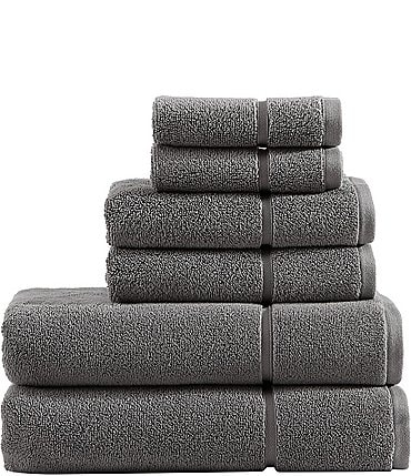 Image of Vera Wang Modern Lux Cotton Terry 6-Piece Towel Set