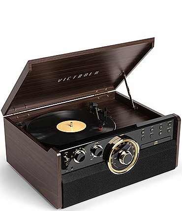 Image of Victrola Empire Mid-Century Modern Bluetooth Record Player