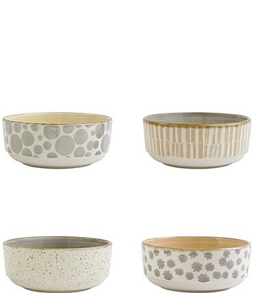 Image of VIETRI Earth Assorted Small Bowls Set of 4