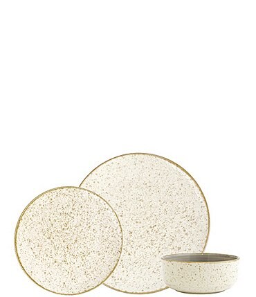 Image of VIETRI Earth Eggshell 3-Piece Place Setting
