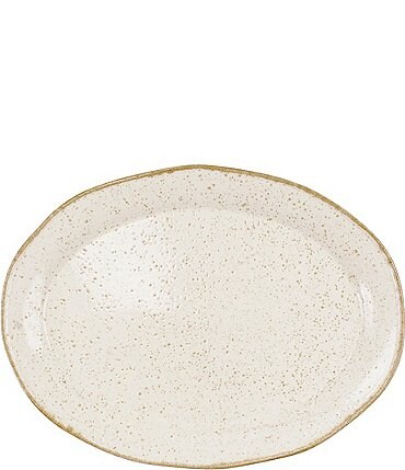 Image of VIETRI Earth Eggshell Oval Platter