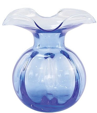 Image of VIETRI Hibiscus Medium Fluted Vase