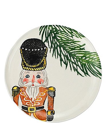 Image of VIETRI Holiday Nutcracker Salad Plate