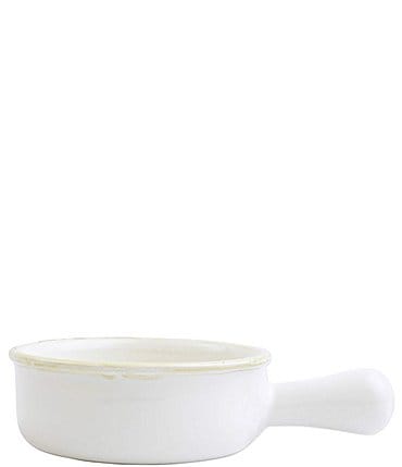 Image of Vietri Italian Baker Small Round Baker with Large Handle