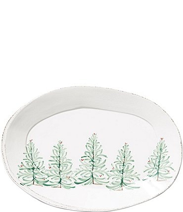 Image of VIETRI Lastra Holiday Large Oval Platter