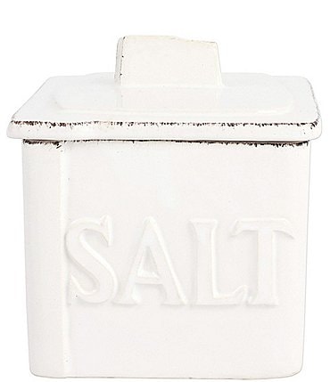 Image of VIETRI Lastra White Salt Cellar