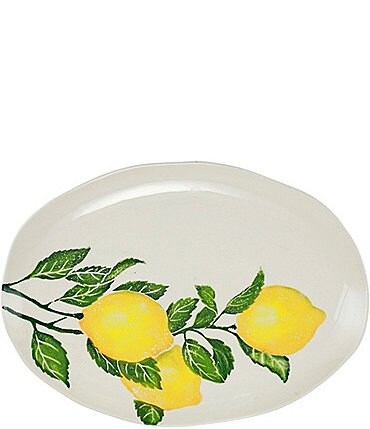Image of VIETRI Limoni Medium Oval Platter