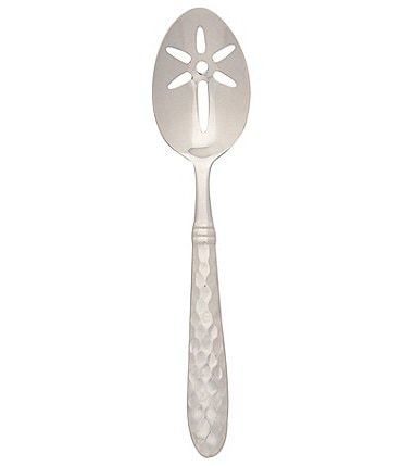 Image of VIETRI Martellato Slotted Serving Spoon