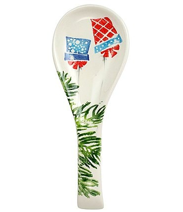Image of VIETRI Nutcrackers Holiday Collection Spoon Rest