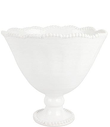 Image of VIETRI Perline Footed Cachepot