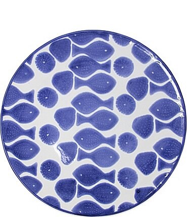 Image of VIETRI Santorini Fish Dinner Plate