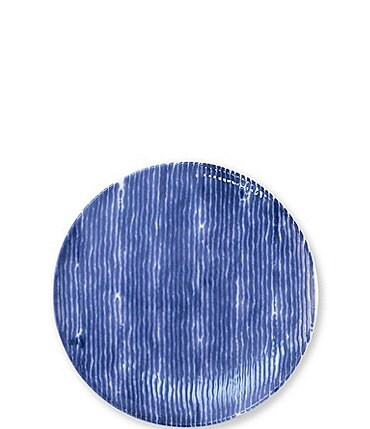 Image of VIETRI Santorini Stripe Salad Plate