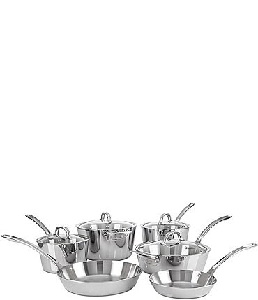 Image of Viking Culinary Contemporary 3-Ply Stainless Steel 10 piece Cookware Set