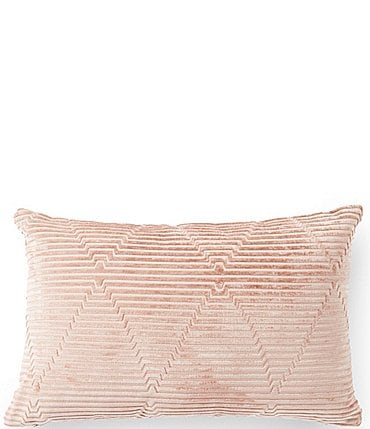 Image of Villa By Noble Excellence Cut Velvet Rectangular Pillow