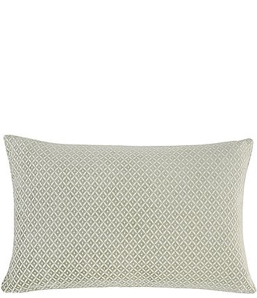 Image of Villa By Noble Excellence Mint Geometric Print Breakfast Pillow