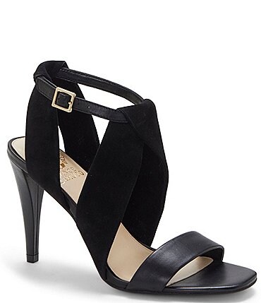 Image of Vince Camuto Kalintie Suede Leather Dress Sandals